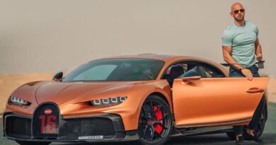 Andrew Tate with his Bugatti Chiron, and did he become a millionaire.