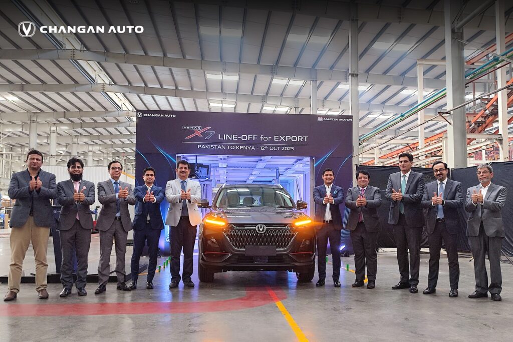 Changan Pakistan Auto Exports